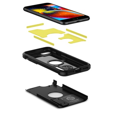 Spigen Tough Armor funda para teléfono móvil 11,9 cm (4.7'') Negro, Gris