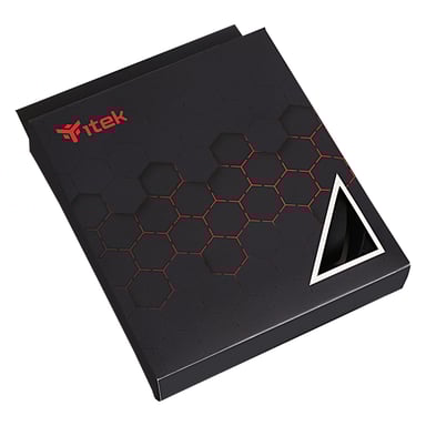 itek ITCFL12KE sistema de refrigeración para ordenador Carcasa del ordenador Ventilador 12 cm Negro