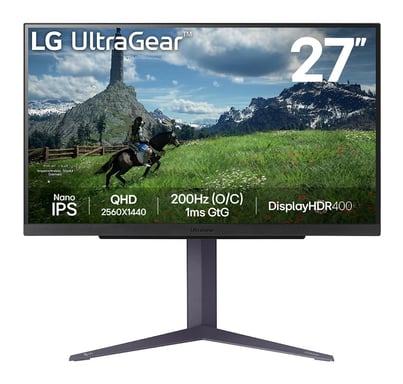 LG 27GS85Q-B écran plat de PC 68,6 cm (27'') 2560 x 1440 pixels Quad HD LCD Noir