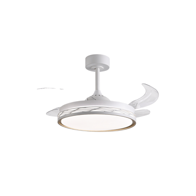 Ventilador de techo Interlusa riga 72W LED blanco/oro