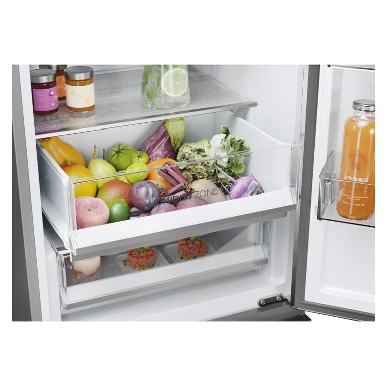 Refrigerateur congelateur en bas Haier HTW5620CNMP - Neuf