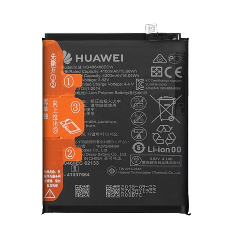 Batterie Huawei P30 Pro / 20 Pro 4200mAh Original HB486486ECW Neuf - vue 2