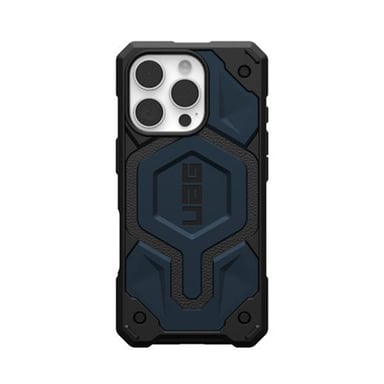 UAG Funda para iPhone 16 Pro MagSafe Antibacterial Collection Monarch Pro Kevlar Azul