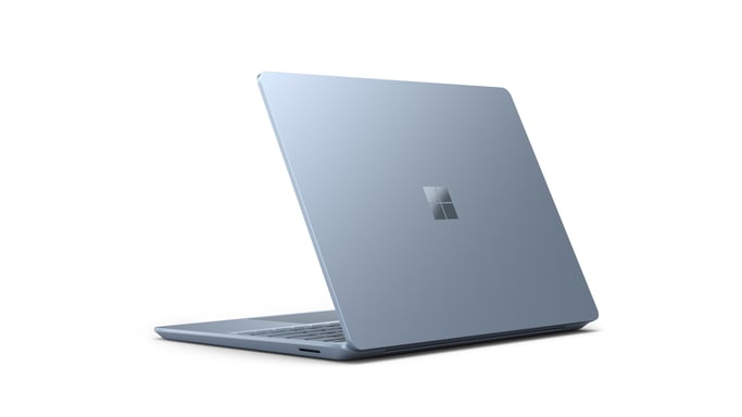 Microsoft Surface Laptop Go Intel® Core™ i5 i5-1035G1 Portátil 31,6 cm (12.4'') Pantalla táctil 8 GB LPDDR4x-SDRAM 256 GB SSD Wi-Fi 6 (802.11ax) Windows 10 Home en modo S Azul