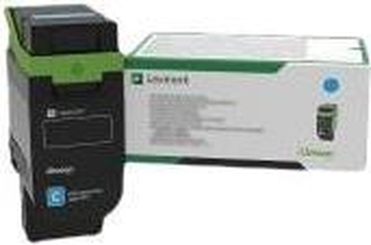 Lexmark 75M0H20 Cartouche de toner 1 pièce Original Cyan - vue 2