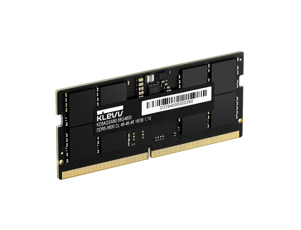 Klevv SO DIMM memoria 1 x DDR5 5600 MT/ Neuf - vue 2