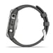 Reloj GPS conectado - GARMIN - F?nix 7 - Plata con correa gris