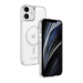 Guscio antibatterico invisibile antiurto magnetico per Apple iPhone 12 mini, trasparente