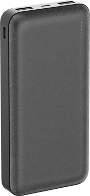 BigBen Powerbank 20000mAh 2 USB-A/USB-C FastCharge 10W Ultraligera Negro