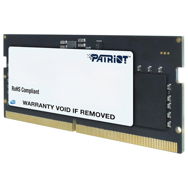 PATRIOT Barrette mémoire SODIMM DDR5 Signature Line PC5 38400 4800 MHz Neuf - vue 5