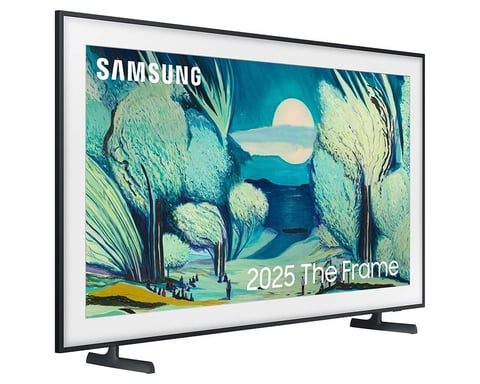 Samsung 2025 50'' The Frame Art Mode QLED 4K HDR Smart TV 127 cm (50'') 4K Ultra HD Wifi Noir