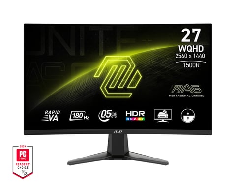 MSI MAG 27CQ6FDE pantalla para PC 68,6 cm (27'') 2560 x 1440 Pixeles Wide Quad HD LED Negro