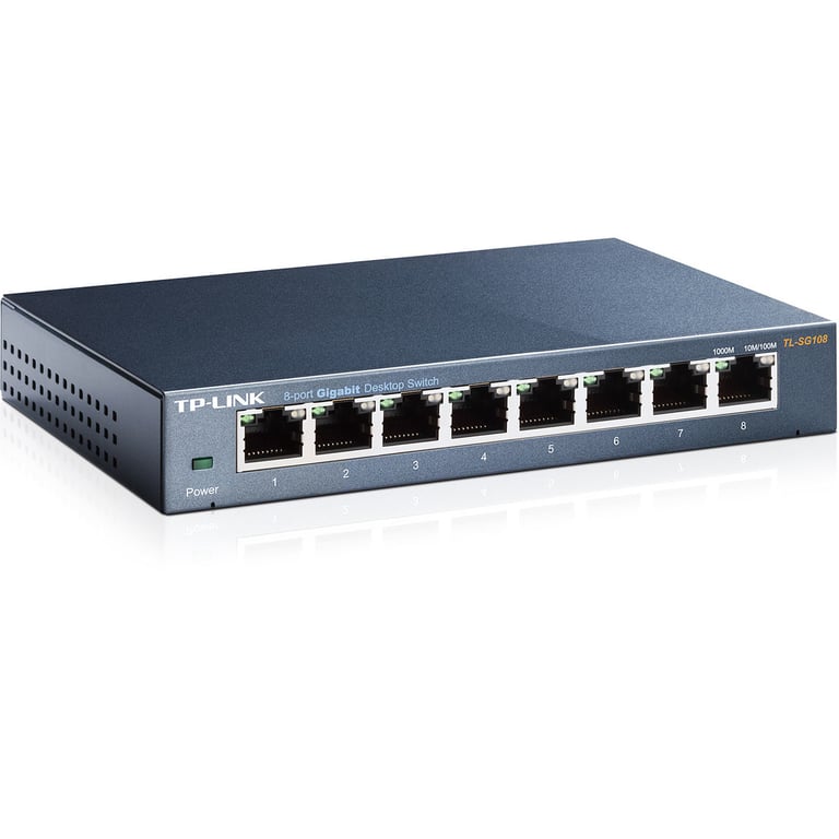 TP LINK TL SG108 - vue 2