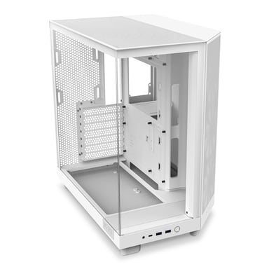 NZXT H6 Flow RGB Midi Tower Blanc