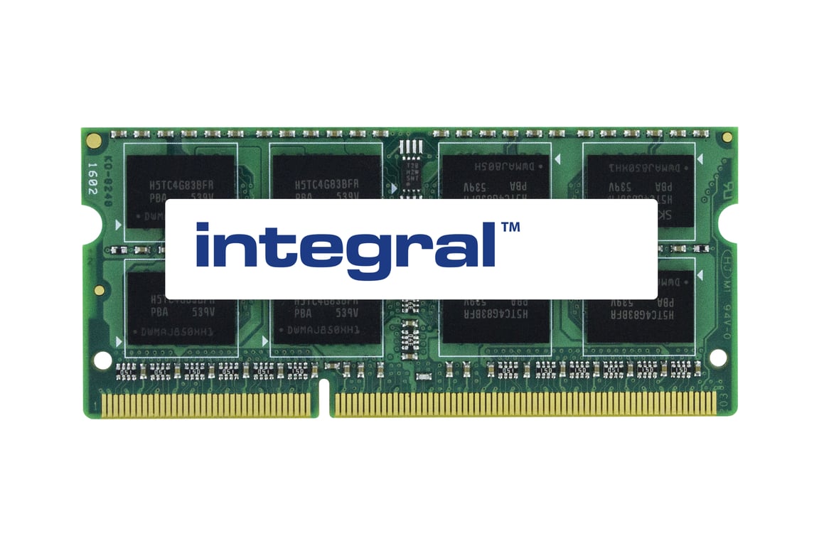 Integral In3V4gnajkilv 4Go DDR31600SODIMM CL111 35V pour ordinateur portable module de mémoire pour PC et MacVert - vue 2