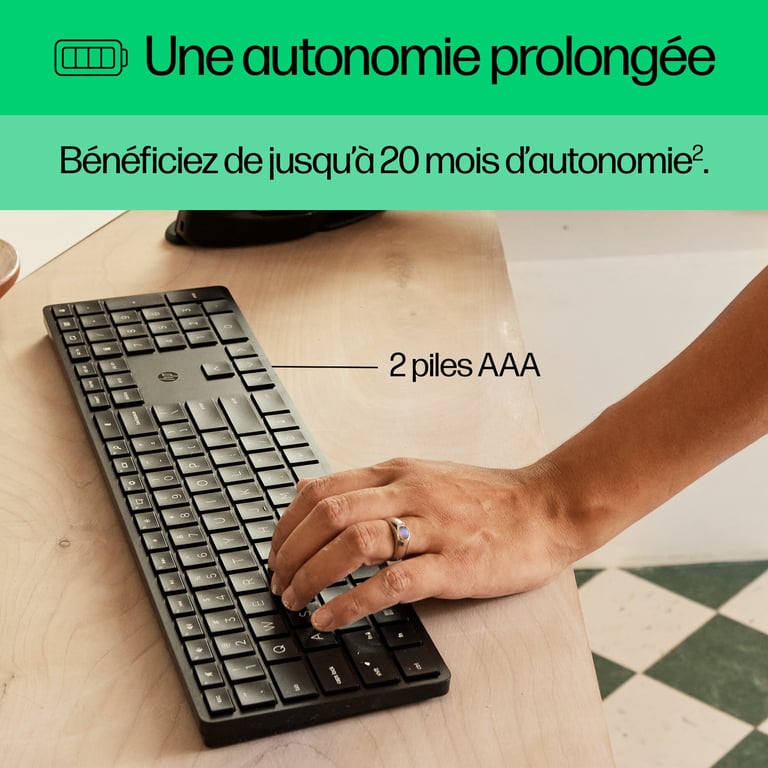 HP Clavier sans fil programmable 450 - Neuf