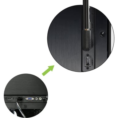 Techly HDMI M/F Negro