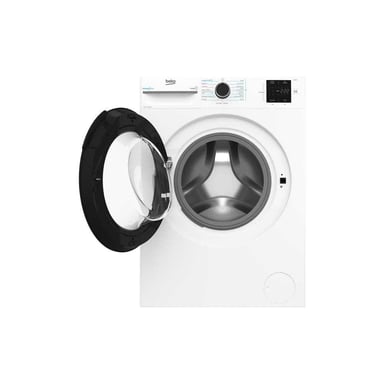 Lave-linge frontal Beko BM3WFT38211B 8 kg 1200 tr/min 15 programmes A-10% Design Lift blanc
