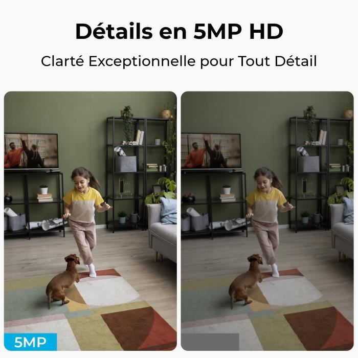 Caméra intérieure REOLINK E330 5MP - vue 4