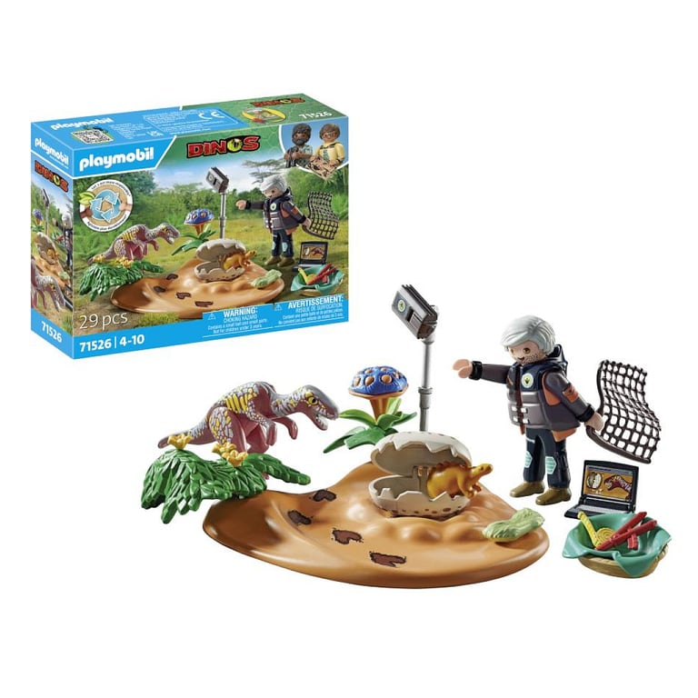 Playmobil Dinos 71526 Stégosaure Et Voleur D'¿Uf - vue 3