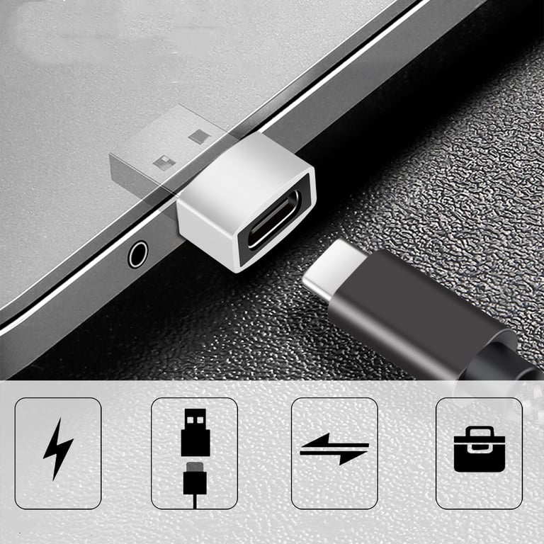 Adaptateur USB-C vers USB-A 2.0 Silver - Neuf