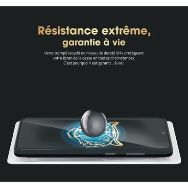 Tiger Glass Plus Verre Trempe Antibacterie: Samsung Galaxy S20Ultra/5G