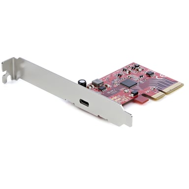 StarTech.com Tarjeta PCIe 1 Puerto USB-C 3.2 Gen 2x2 - Tarjeta Controladora PCI Express 3.0 x4 USB Tipo C SuperSpeed de 20Gbps - Tarjeta Adaptadora USB Tipo C - Tarjeta de Expansión - Windows y Linux