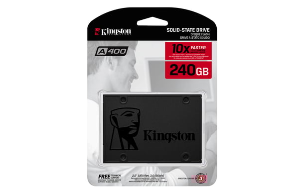 Tecnologia Kingston A400 240 GB 2,5'' Serial ATA III TLC