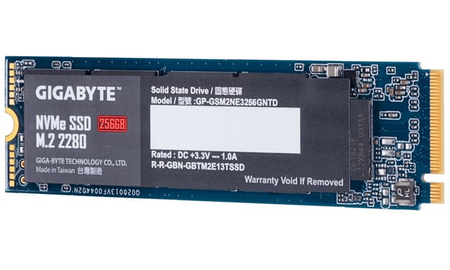 Gigabyte GP-GSM2NE3256GNTD 256 GB PCI Express 3.0 NVMe SSD M.2