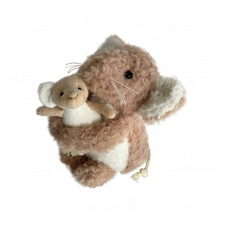 Peluche Camelia la et son Bébé Douceur et Complicité Neuf