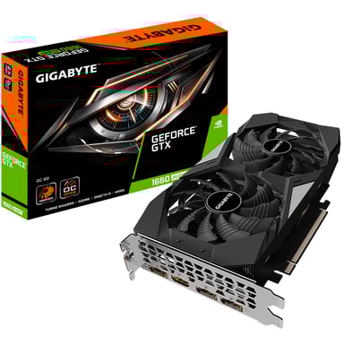 Tarjeta gráfica Gigabyte GV-N166SOC-6GD NVIDIA GeForce GTX 1660 SUPER 6GB GDDR6