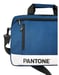 Pantone PT-BPC002N borsa per laptop 39,6 cm (15,6'') Sac Messenger Blu, Bianco
