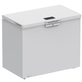 Congélateur coffre Whirlpool W3RHS19CW 198 L convertible 2-en-1 congélateur/réfrigérateur Blanc - Neuf