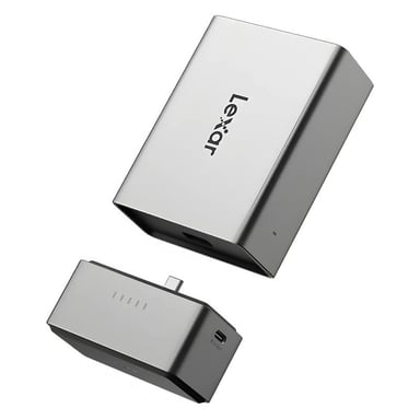 Lexar Disque dur Workflow Go Portable - 2 baies, batterie 5000 mAh - vue 1