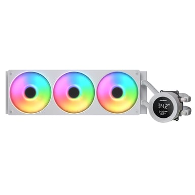 COUGAR CGR-PSDVARGB-W-360 Procesador Sistema de refrigeración líquida todo en uno 12 cm Blanco
