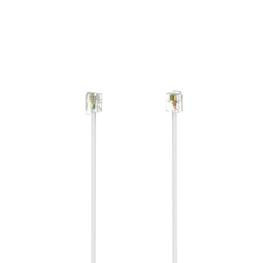 Hama 00201135 cavo telefonico 10 m Bianco