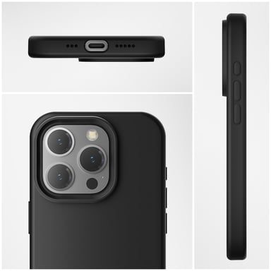 4smarts 540580 coque de protection pour téléphones portables 15,5 cm (6.1'') Housse Noir Apple (brand) iPhone 15 Pro