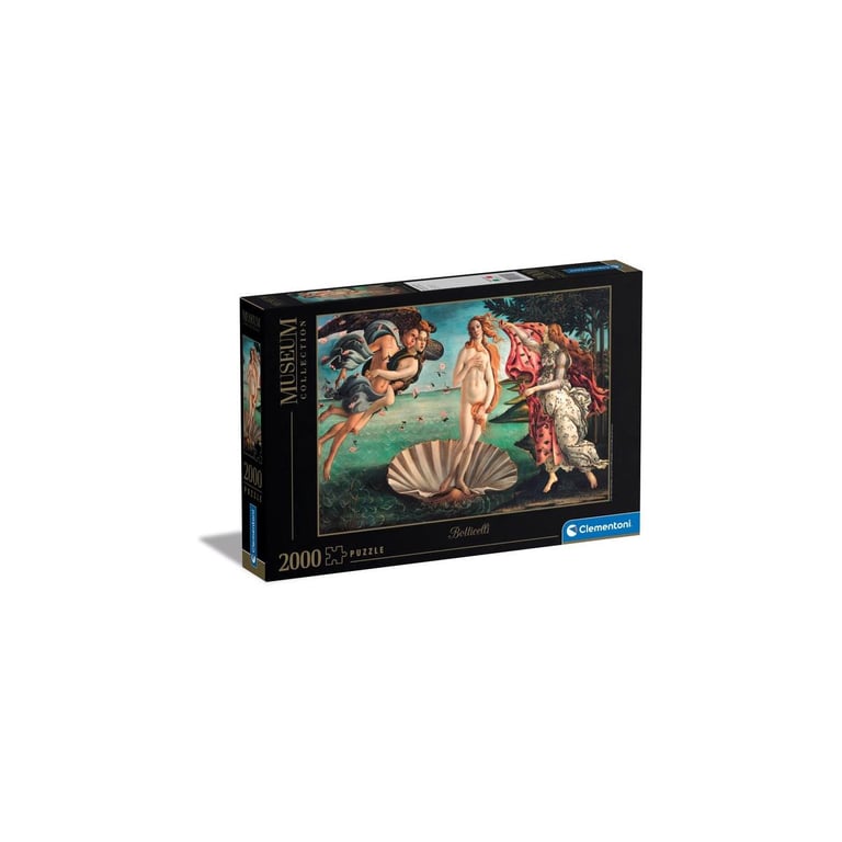 Puzzle 2000 pièces : Museum : La Naissance de Vénus Clementoni Puzzles - vue 3