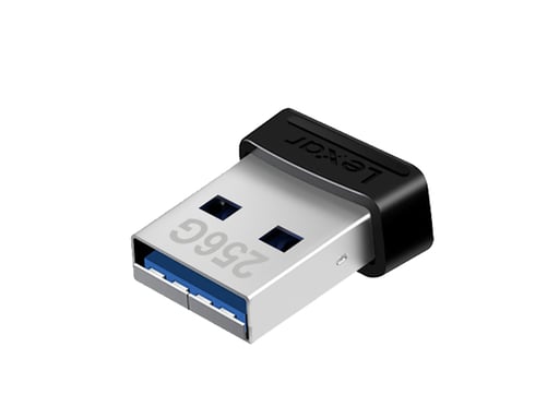 Lexar JumpDrive S47 lecteur USB flash 256 Go USB Type-A 3.2 Gen 1 (3.1 Gen 1) Noir, Argent