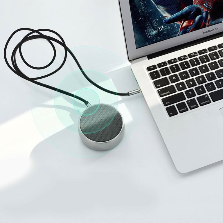 Akashi câble audio stéréo jack 3.5 mm / 1 mètre - vue 4