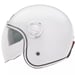 Casque Jet Heritage NOX Blanc perle, taille M