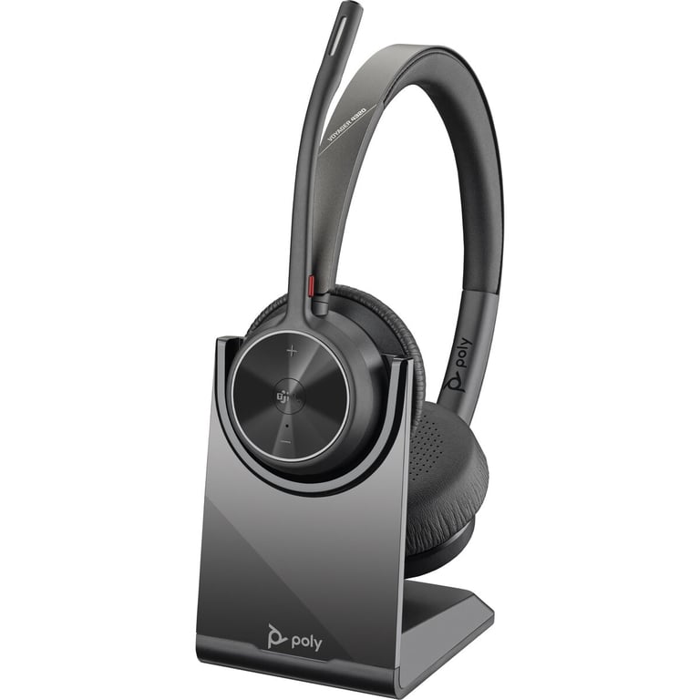 POLY Casque VOYAGER 4320 certifié Microsoft Teams avec socle de charge Neuf - vue 5