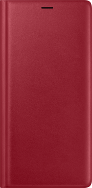 Folio para Samsung Galaxy Note 9 Flip Cartera Cuero Rojo