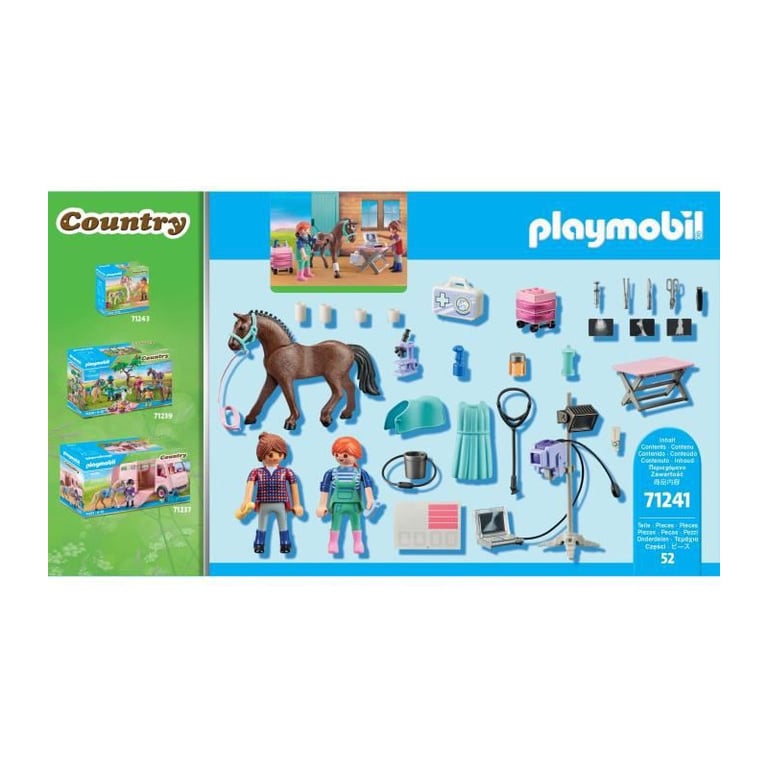 PLAYMOBIL 71241 Country Vétérinaire équin Neuf - vue 3