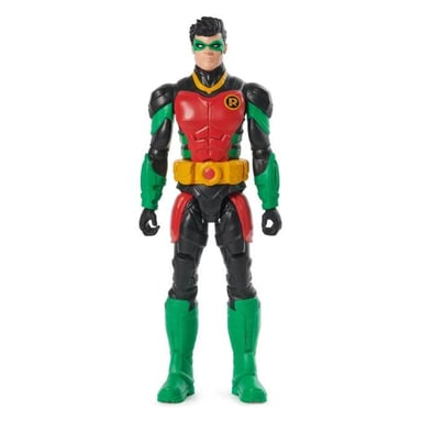 DC Comics BATMAN - ROBIN - Figurine Robin 30 Cm - Figurine Robin Articulée De 30 cm - Universo Batman - Juguetes de colección - Juguetes para niños de 3 años en adelante