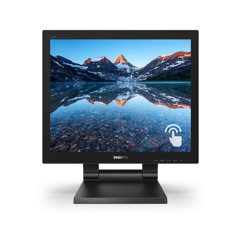 PHILIPSB Line 172B9T Écran LED 17 Ecran tactile HDMI DVI DisplayPort VGA Haut parleurs Texture - vue 3