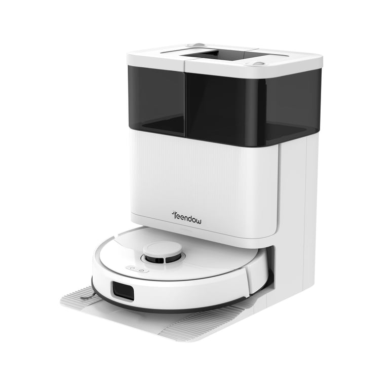 Aspirateur Robot et Laveur Teendow D63s Ultra avec Vidage Automatique Navigation Avancée 10.000 Pa - vue 2