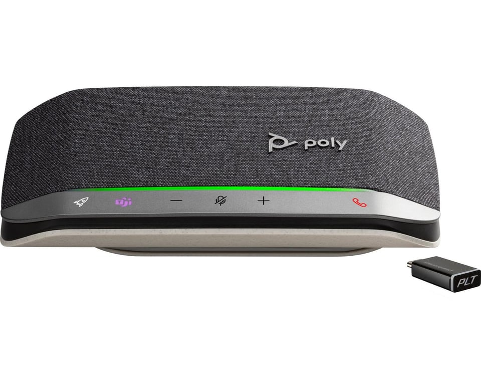 Haut-Parleur Poly Sync 20-M – Bluetooth, USB-C, Certifié Microsoft Teams - vue 6