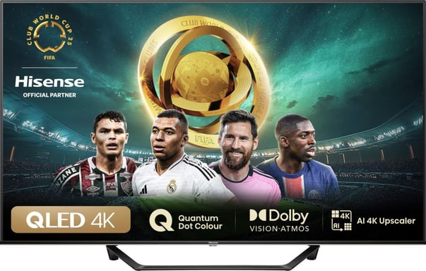 Hisense 50A7NQ 127 cm (50'') 4K Ultra HD Smart TV Wifi Gris 350 cd / m²