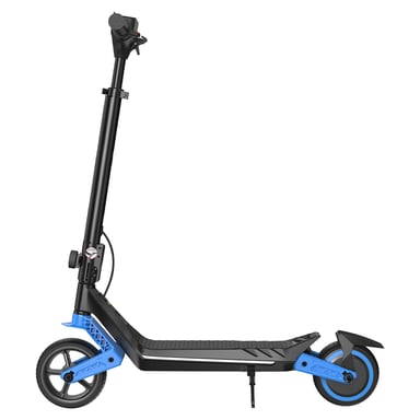 Trottinette électrique enfant iScooter K6 avec haut-parleur Bluetooth, batterie 21,6 V 2,6 Ah - bleue